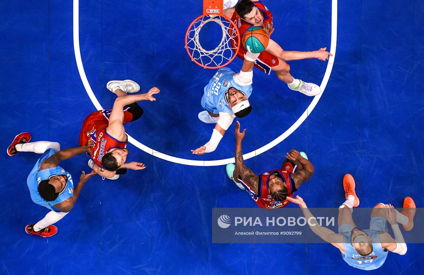 Баскетбол. Единая лига ВТБ. ЦСКА (Москва) - "Зенит" (Санкт-Петербург)