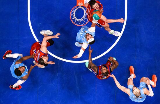 Баскетбол. Единая лига ВТБ. ЦСКА (Москва) - "Зенит" (Санкт-Петербург)