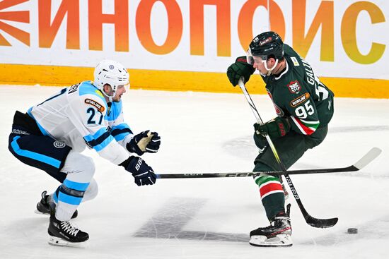 Хоккей. КХЛ. "Ак Барс" (Казань) - "Сибирь" (Новосибирск)