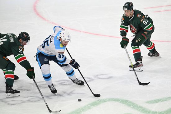 Хоккей. КХЛ. "Ак Барс" (Казань) - "Сибирь" (Новосибирск)