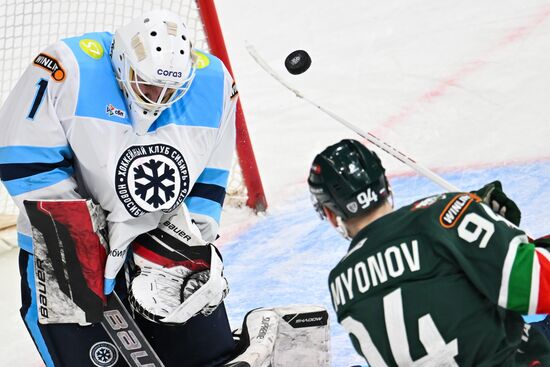 Хоккей. КХЛ. "Ак Барс" (Казань) - "Сибирь" (Новосибирск)