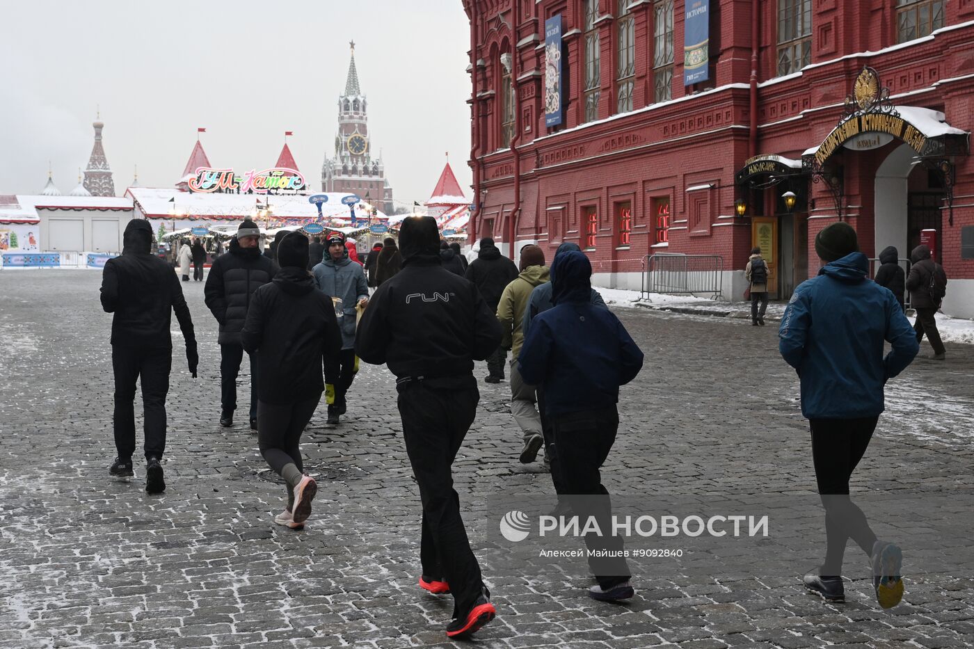 Зима в Москве