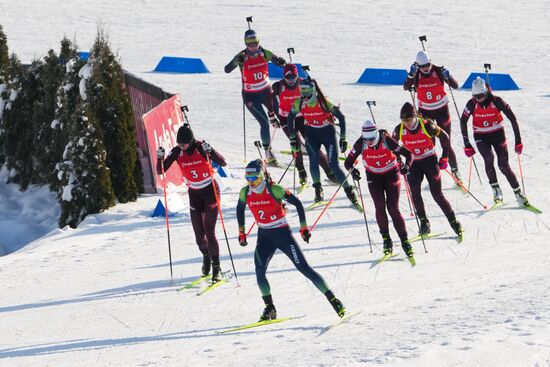 Биатлон. Кубок Содружества. 4 этап. Смешанная эстафета