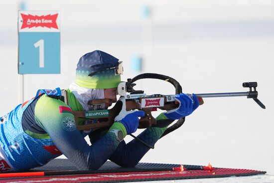 Биатлон. Кубок Содружества. 4 этап. Смешанная эстафета