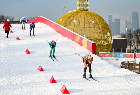 Зимний день Московского спорта в "Лужниках"