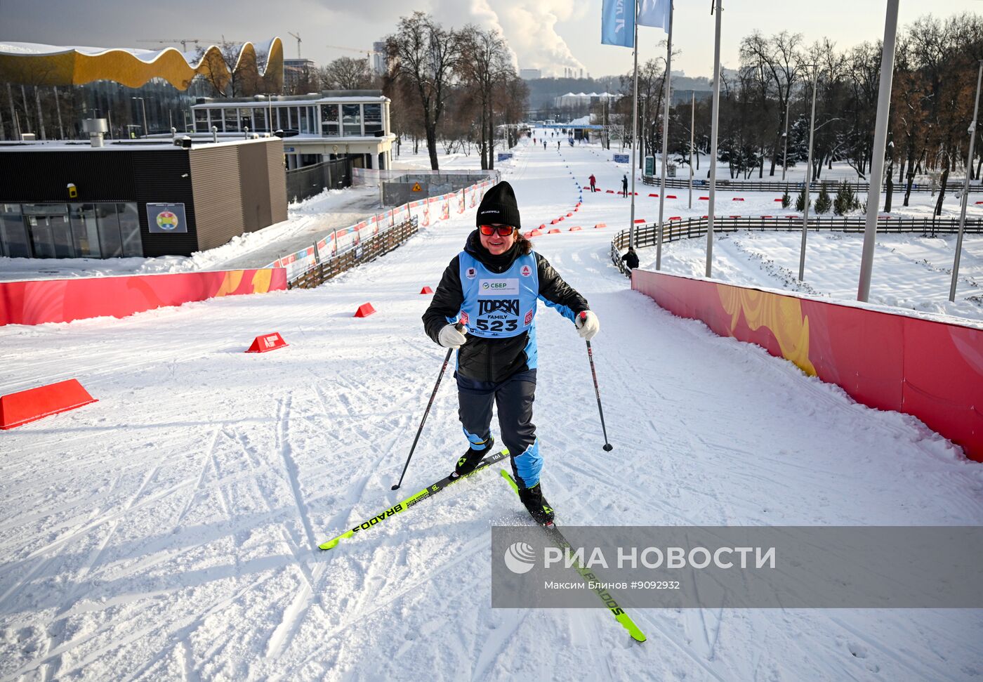 Зимний день Московского спорта в "Лужниках"