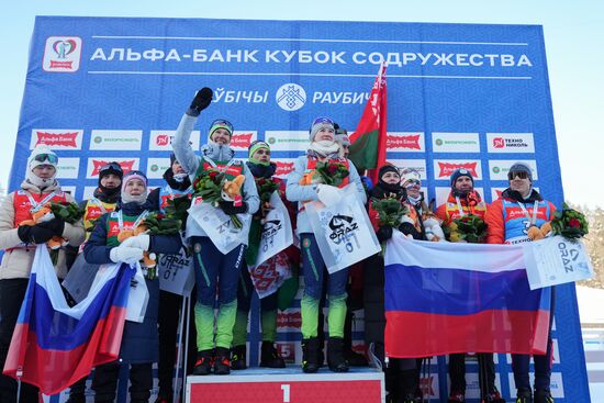 Биатлон. Кубок Содружества. 4 этап. Смешанная эстафета