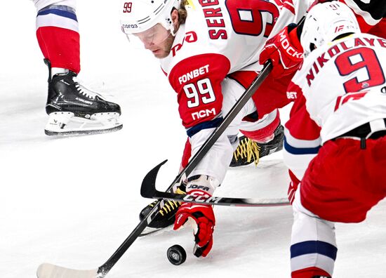 Хоккей. КХЛ. "Спартак" (Москва) - "Локомотив" (Ярославль)