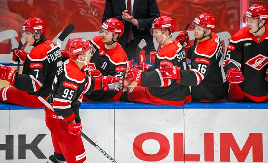 Хоккей. КХЛ. "Спартак" (Москва) - "Локомотив" (Ярославль)