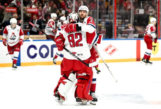 Хоккей. КХЛ. "Спартак" (Москва) - "Локомотив" (Ярославль)