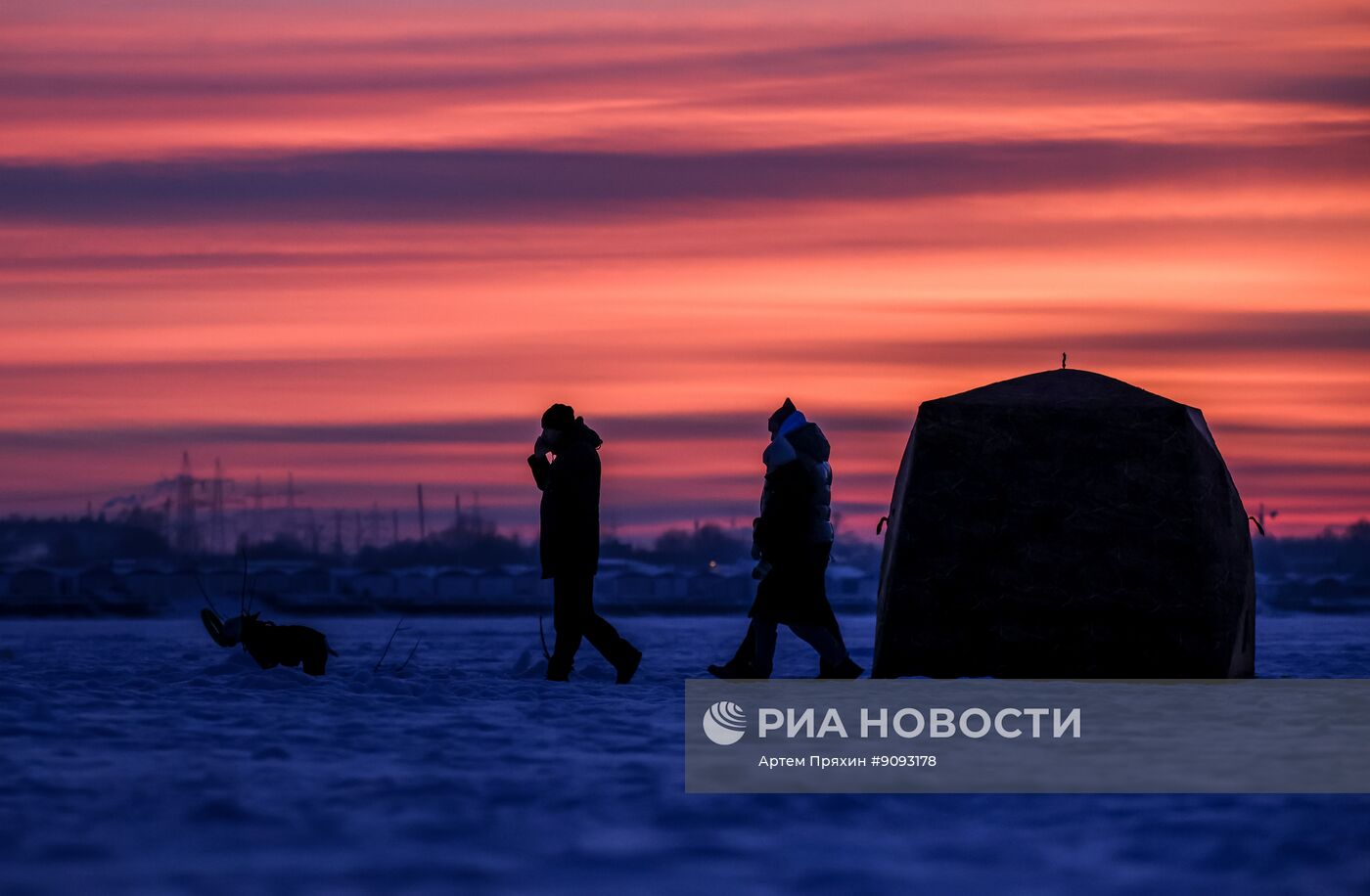 Зимний отдых на Финском заливе