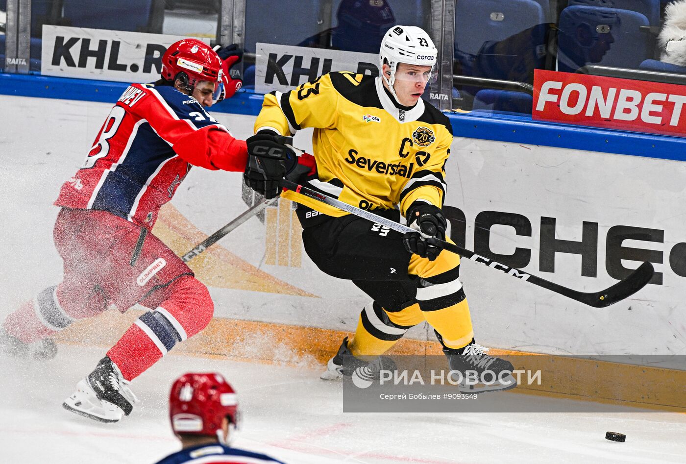 Хоккей. КХЛ. ЦСКА (Москва) - "Северсталь" (Череповец)