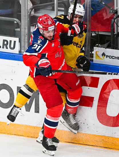 Хоккей. КХЛ. ЦСКА (Москва) - "Северсталь" (Череповец)
