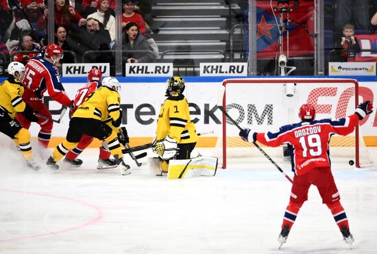 Хоккей. КХЛ. ЦСКА (Москва) - "Северсталь" (Череповец)