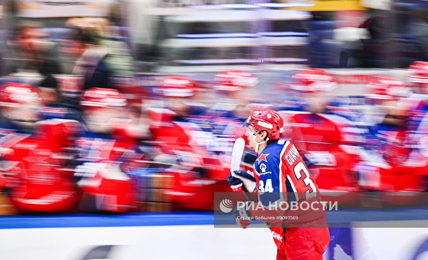 Хоккей. КХЛ. ЦСКА (Москва) - "Северсталь" (Череповец)