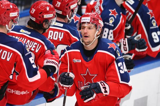 Хоккей. КХЛ. ЦСКА (Москва) - "Северсталь" (Череповец)