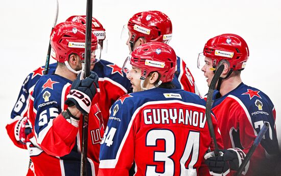 Хоккей. КХЛ. ЦСКА (Москва) - "Северсталь" (Череповец)