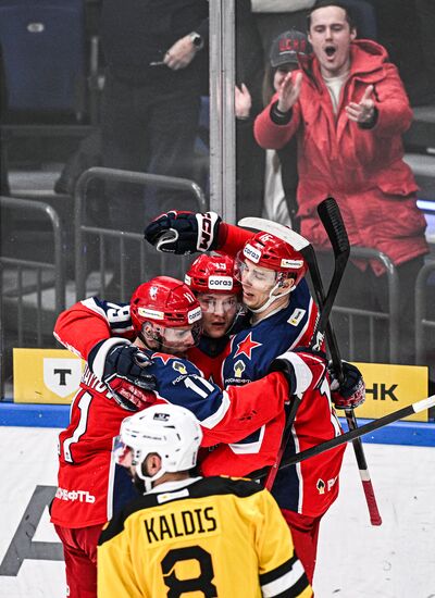 Хоккей. КХЛ. ЦСКА (Москва) - "Северсталь" (Череповец)