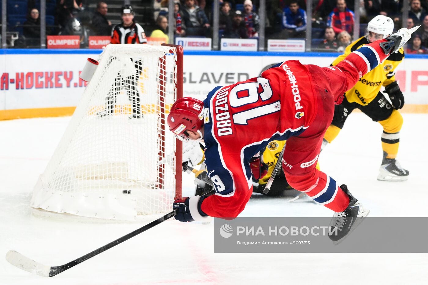 Хоккей. КХЛ. ЦСКА (Москва) - "Северсталь" (Череповец)