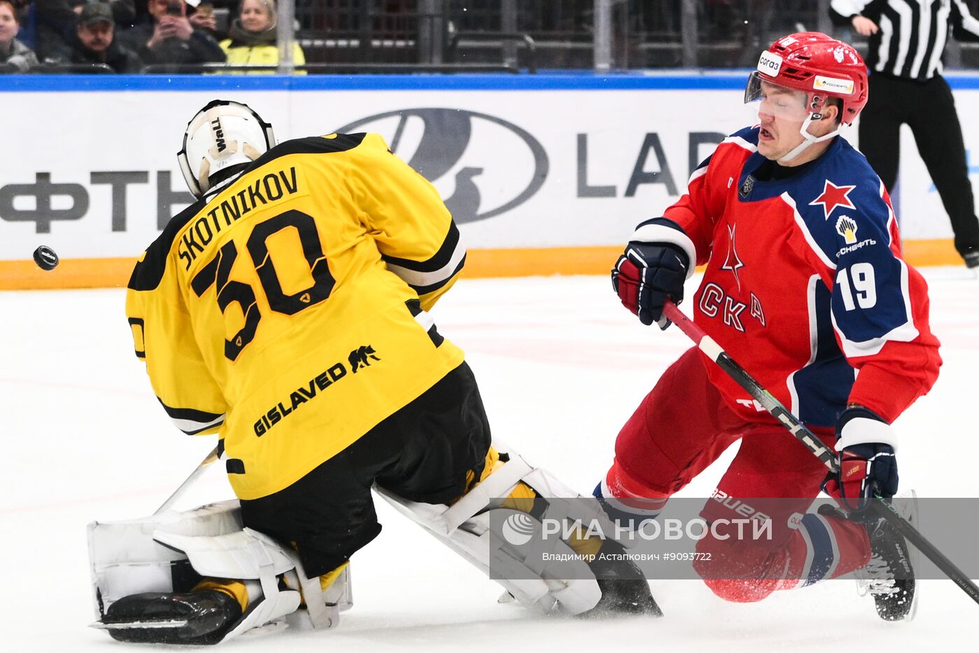 Хоккей. КХЛ. ЦСКА (Москва) - "Северсталь" (Череповец)