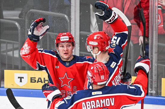 Хоккей. КХЛ. ЦСКА (Москва) - "Северсталь" (Череповец)