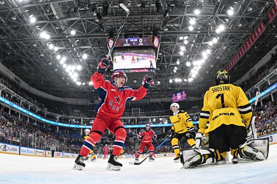 Хоккей. КХЛ. ЦСКА (Москва) - "Северсталь" (Череповец)