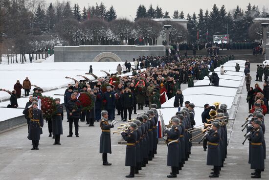 Годовщина полного снятия блокады Ленинграда