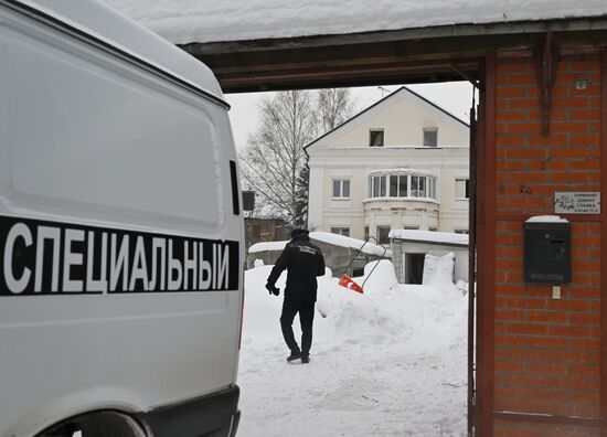  Последствия пожара в хостеле в Балашихе
