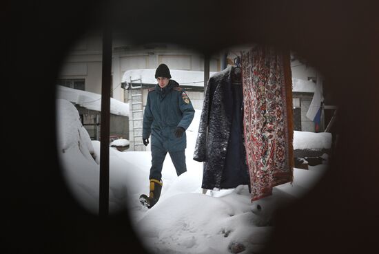  Последствия пожара в хостеле в Балашихе