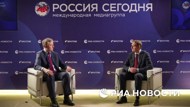 О политическом чутье Трампа, русофобии в Европе и провокациях по вопросу Украины. Полное интервью директора СВР Сергея Нарышкина