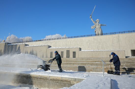 Мемориальный комплекс "Героям Сталинградской битвы" в Волгограде