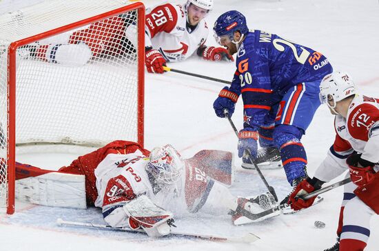 Хоккей. КХЛ. СКА (Санкт-Петербург) - "Локомотив" (Ярославль)