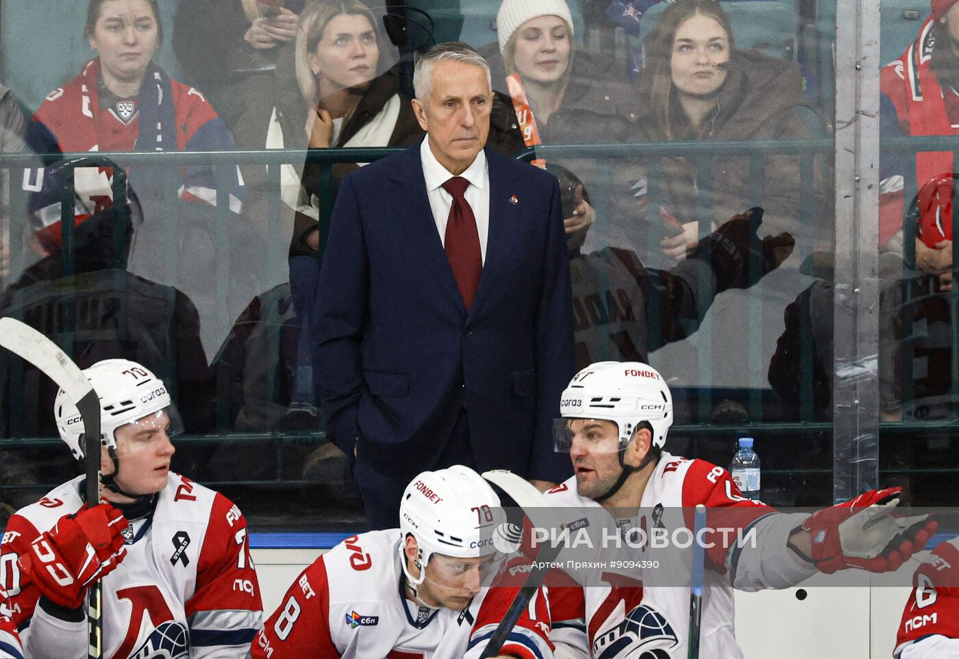Хоккей. КХЛ. СКА (Санкт-Петербург) - "Локомотив" (Ярославль)