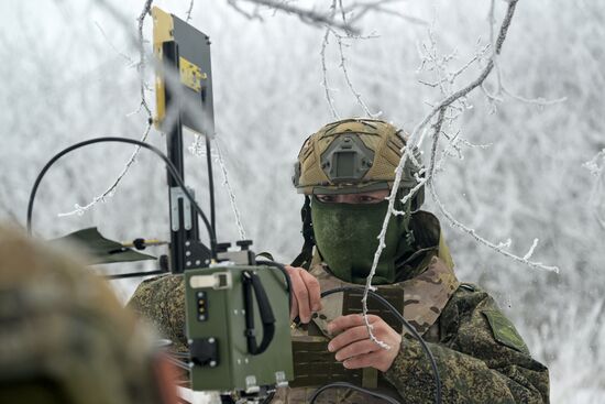 Боевая подготовка операторов беспилотных систем Южной группировки войск в зоне СВО