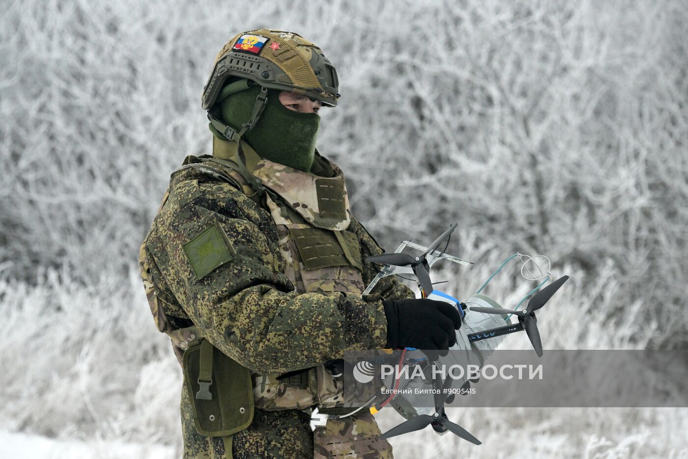 Боевая подготовка операторов беспилотных систем Южной группировки войск в зоне СВО