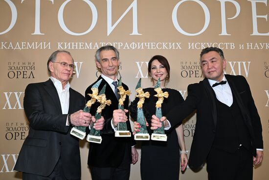 Вручение премии "Золотой орел" в Москве