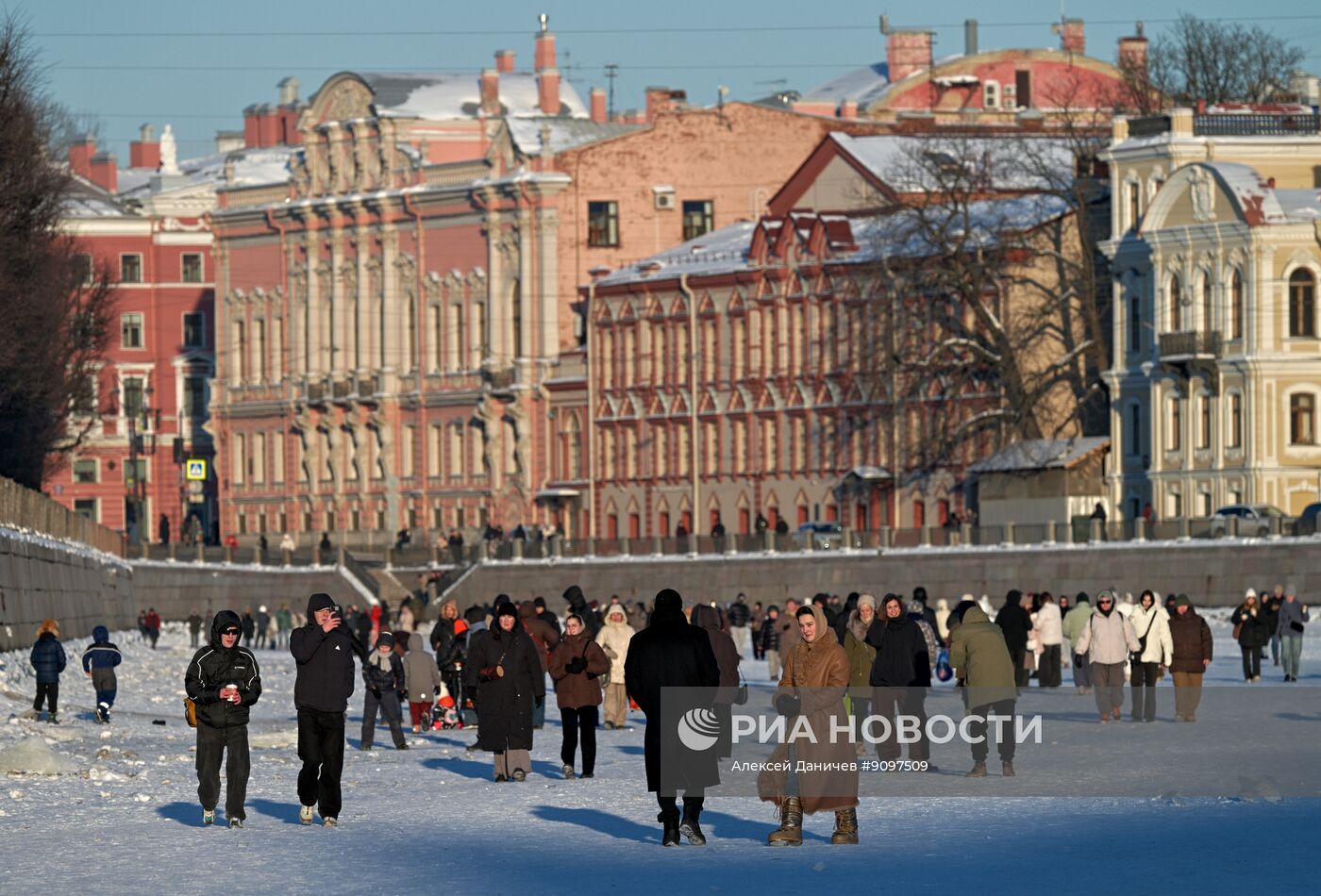 Зима в Санкт-Петербурге