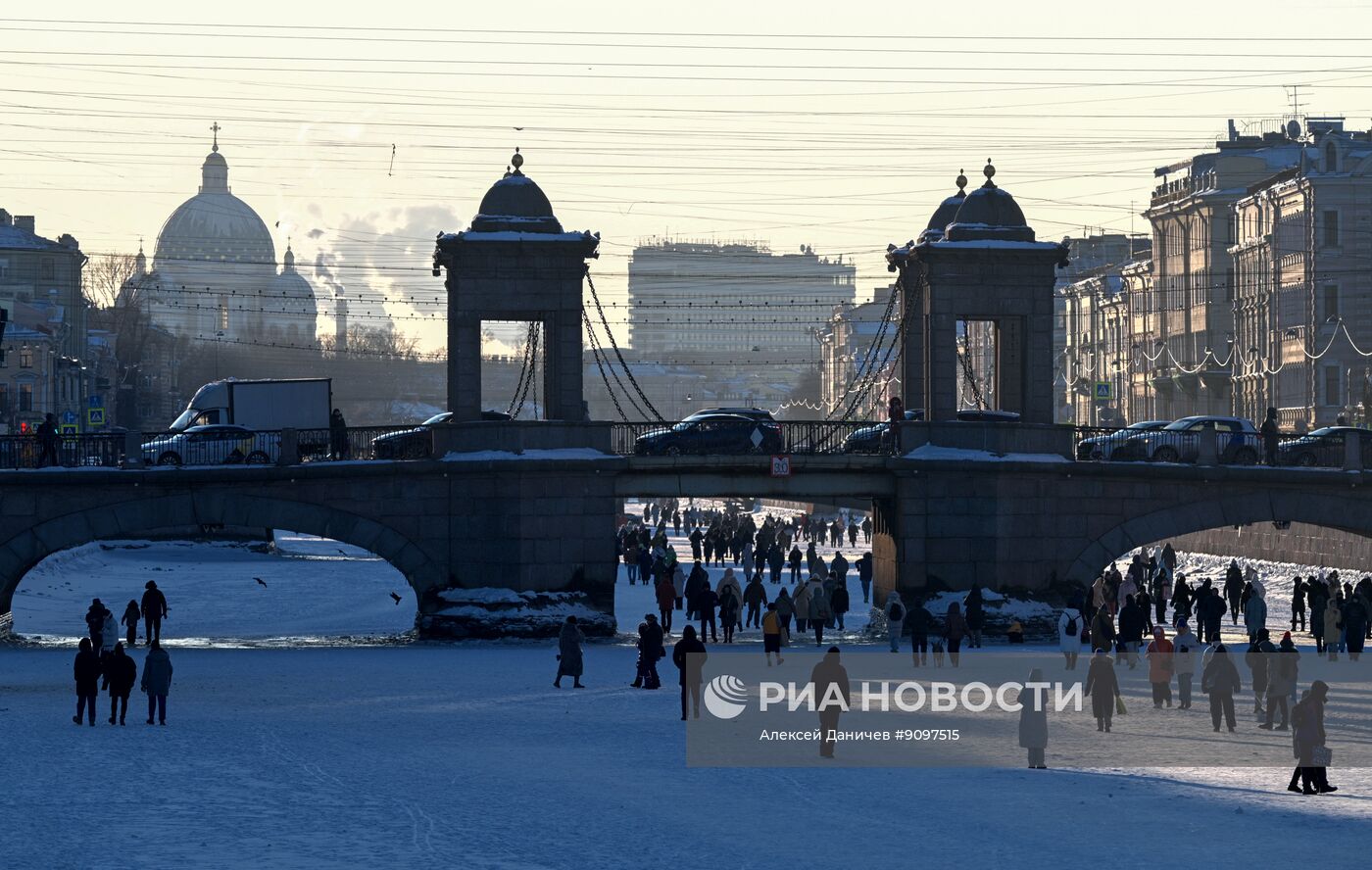 Зима в Санкт-Петербурге