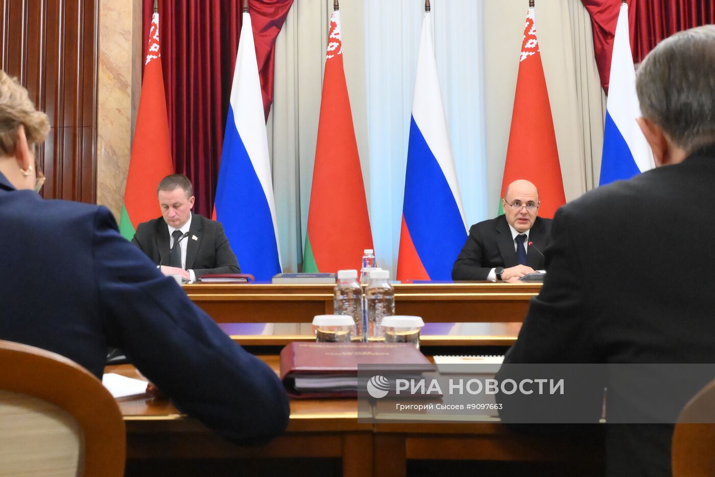 Заседание Совета министров Союзного государства в Москве