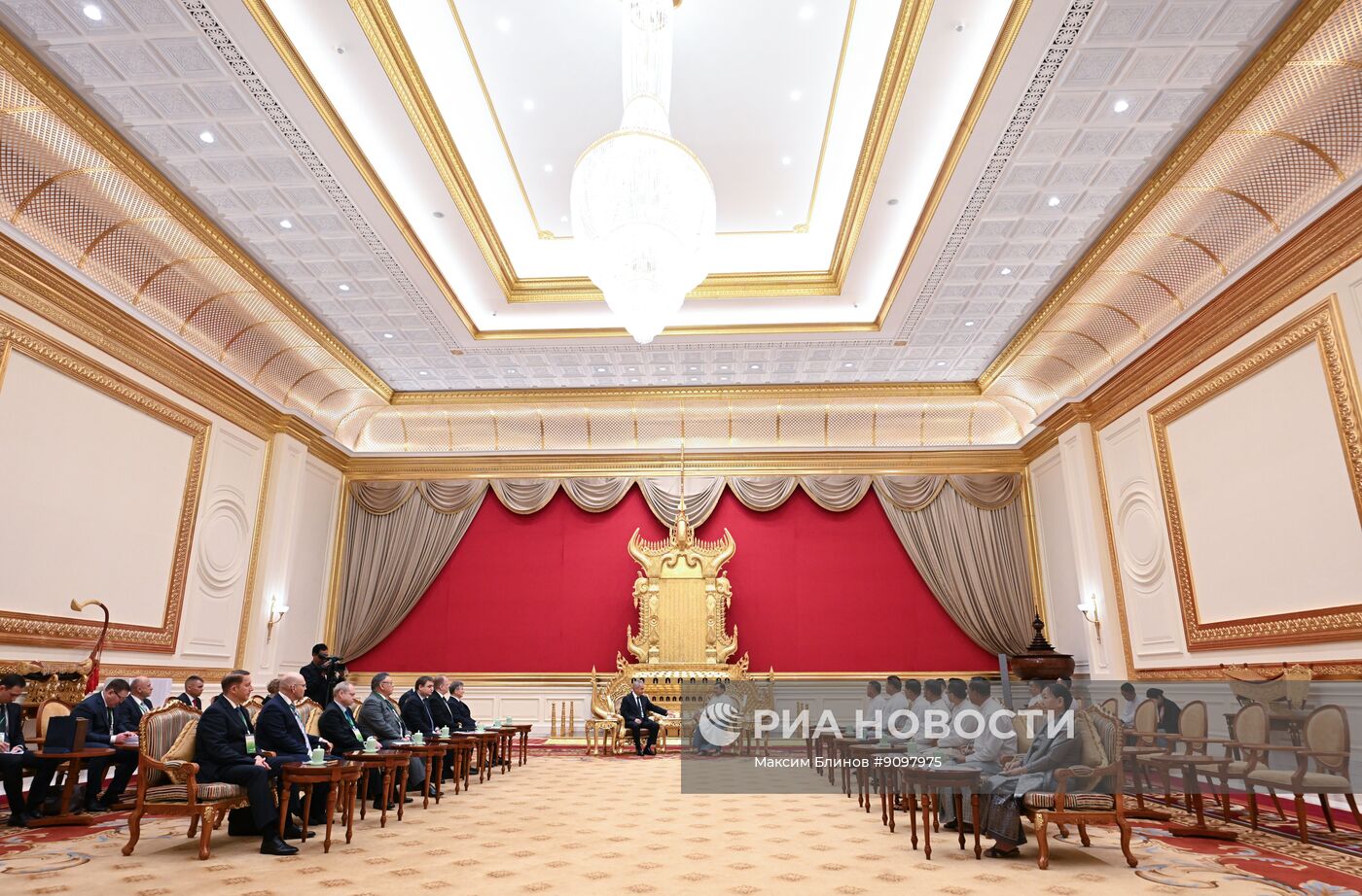 Визит секретаря Совбеза РФ Сергея Шойгу в Мьянму