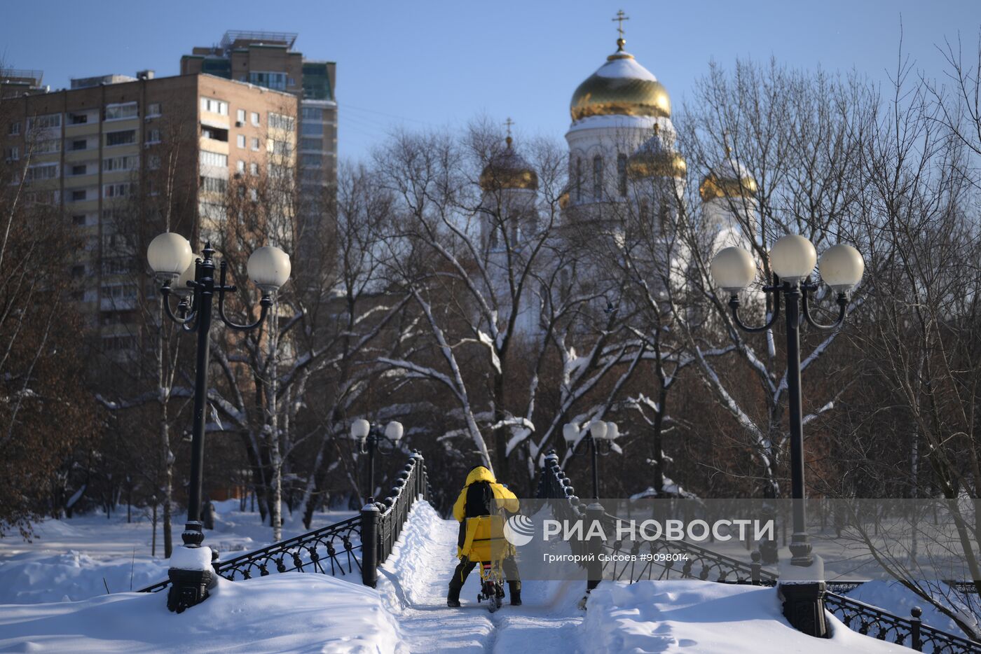 Зима в Москве