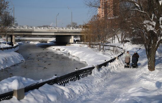 Зима в Москве