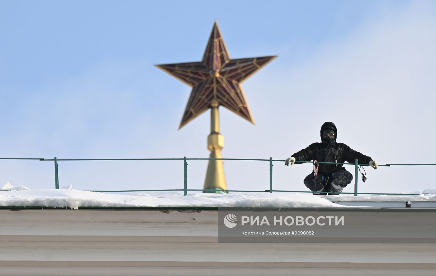 Зима в Москве