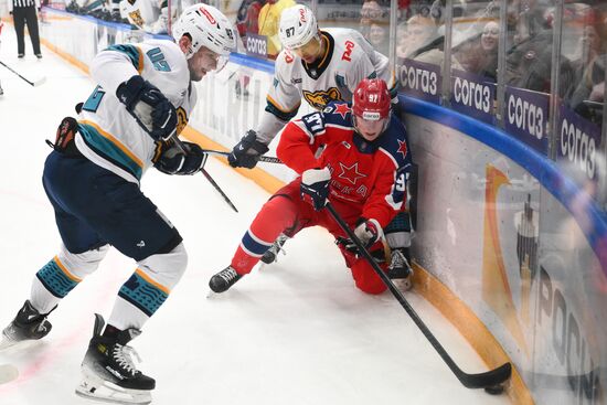 Хоккей. КХЛ. ЦСКА (Москва) - "Сочи" (Сочи) 