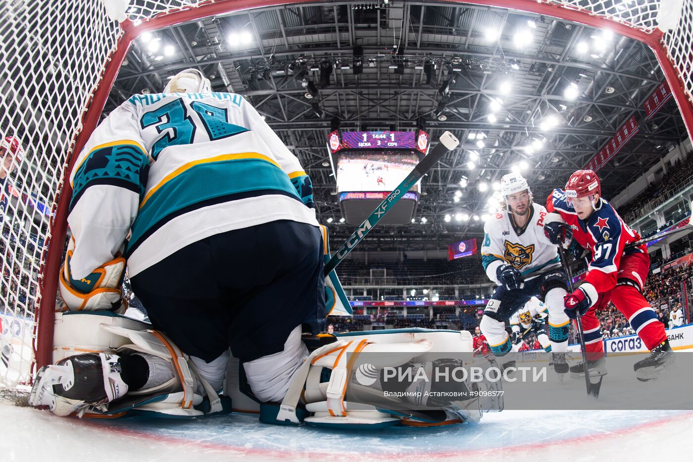 Хоккей. КХЛ. ЦСКА (Москва) - "Сочи" (Сочи) 