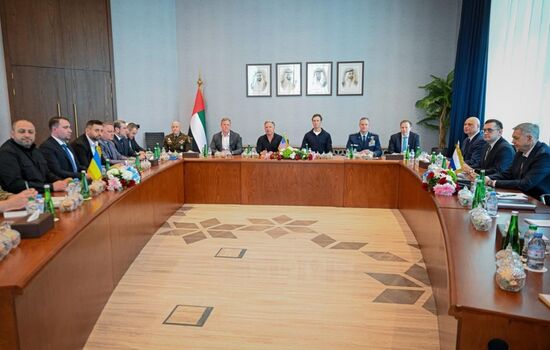 Переговоры представителей РФ, США и Украины в Абу-Даби