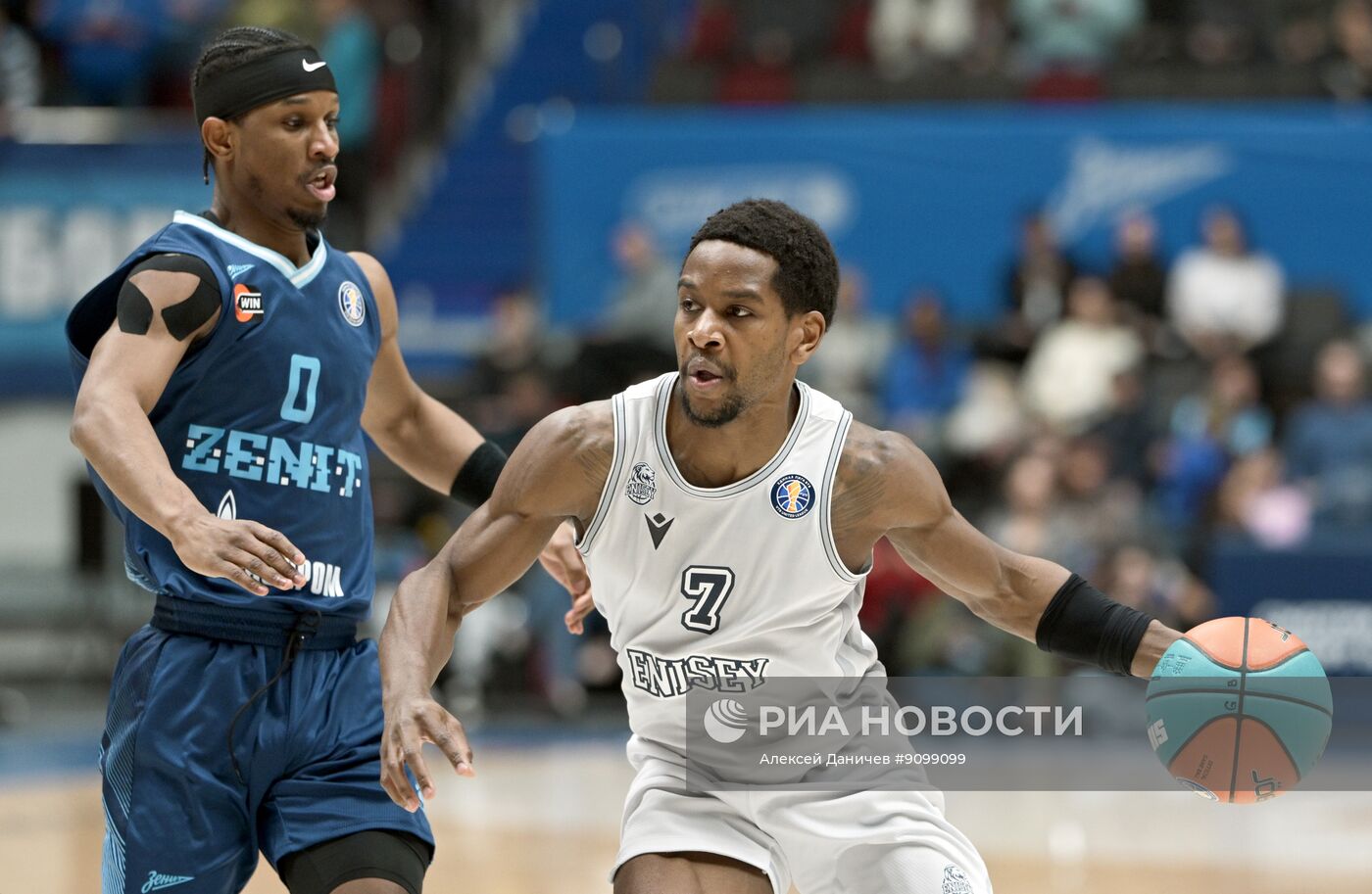 Баскетбол. Единая лига ВТБ. "Зенит" (Санкт-Петербург) - "Енисей" (Красноярск)