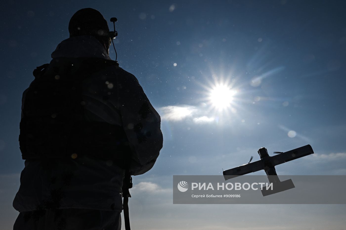Боевая работа расчета БПЛА "Молния" спецназа "Ахмат" на Сумском направлении