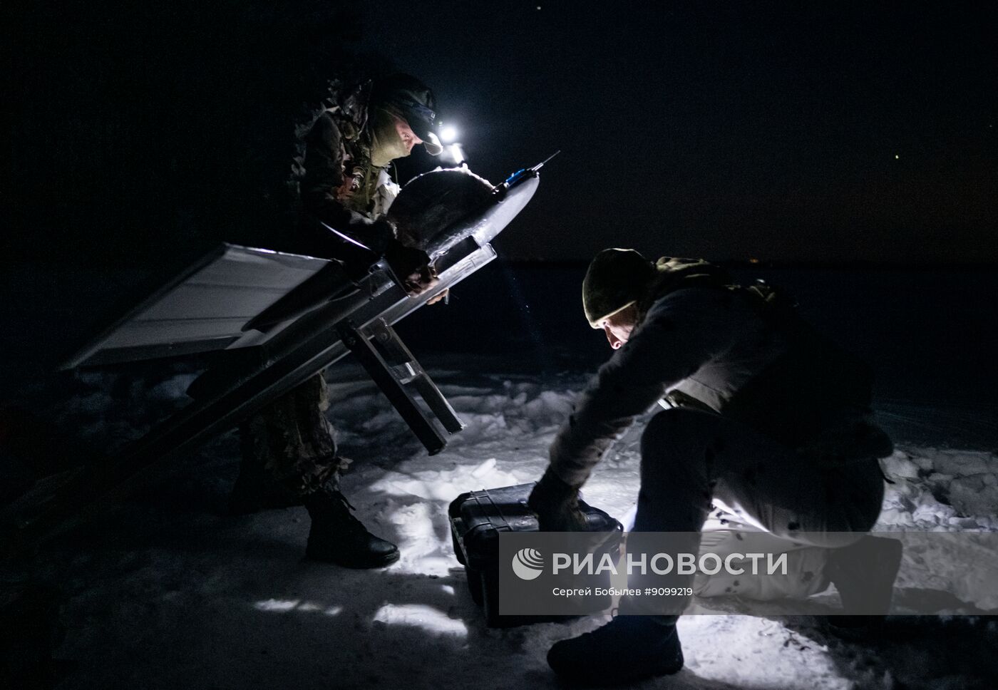 Боевая работа расчета БПЛА "Молния" спецназа "Ахмат" на Сумском направлении