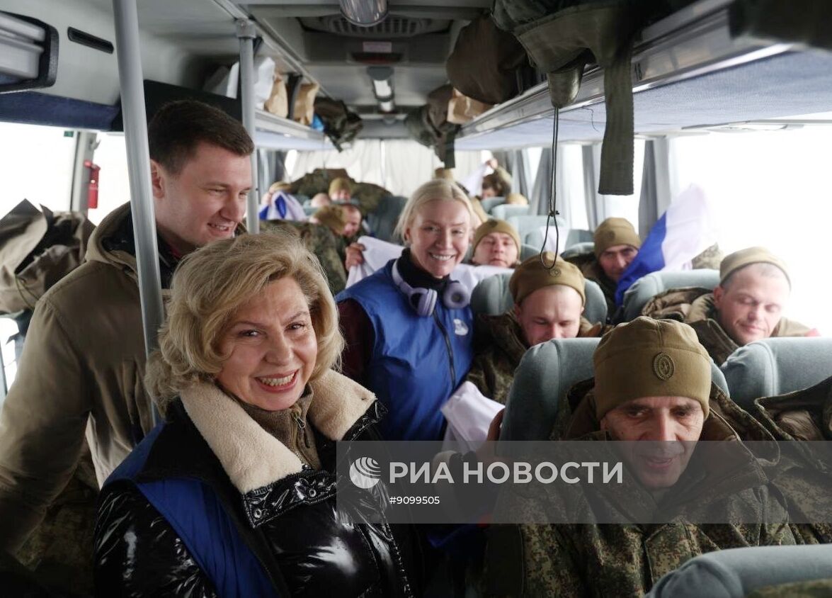 Возвращение российских военнослужащих из плена